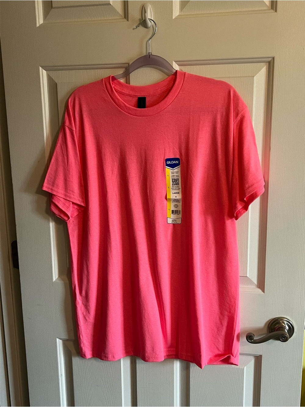 Gildan SafyPink Crew Neck T-Shirt